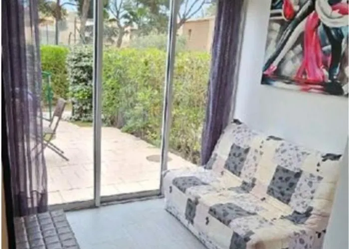 아파트 4 Pers Avec Piscine, Tennis Et Wifi 아그