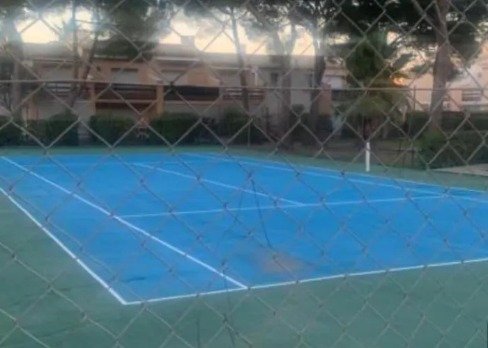 4 Pers Avec Piscine, Tennis Et Wifi 아그